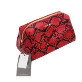 Nine West -PYTHON PU TRIANGLE COSMETIC BAG